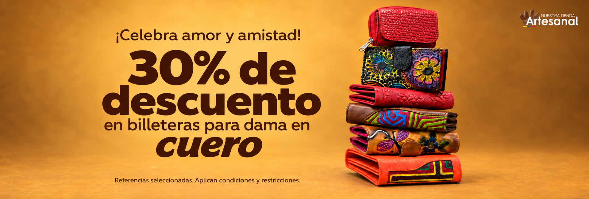 Banner billeteras mujer pc