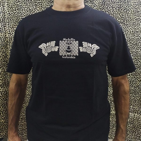camiseta hombre precolombina
