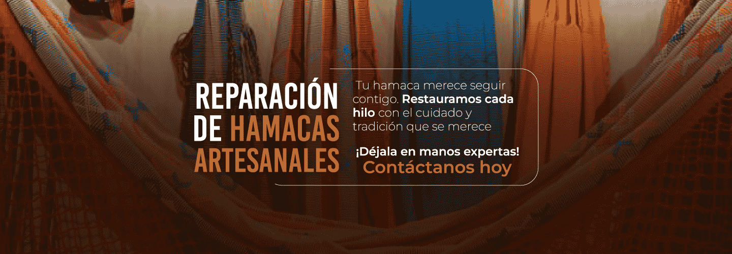 banner sobre reparación de hamacas