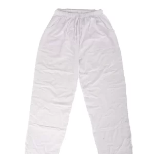 pantalón blanco artesanal