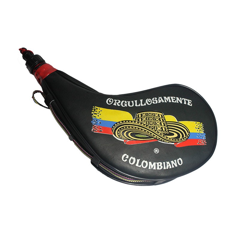 Bota licorera cuero