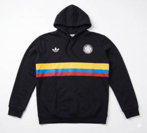Chompa Selección Colombia 100 Años Negra