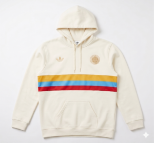 Chompa Selección Colombia 100 Años Blanca